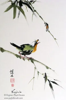 Bamboo, Grapes and Lotus Gallery